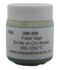 UNI 300 Fıstık Yeşil Sıraltı ve Çini Boyası