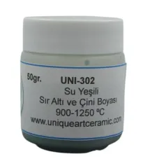 UNI 302 Su Yeşili Sıraltı ve Çini Boyası