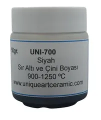 UNI 700 Siyah Sıraltı ve Çini Boyası