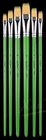 Sırlama Fırçası 6 lı set Düz Ağızlı