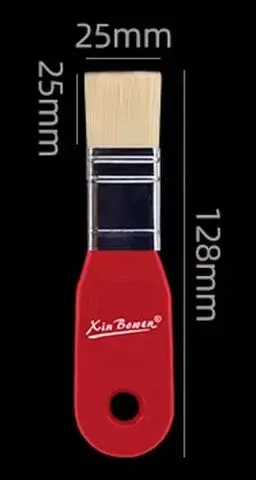 Sırlama Fırçası Düz Ağızlı 25mm