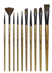 Sırlama Fırçası 10 lu set